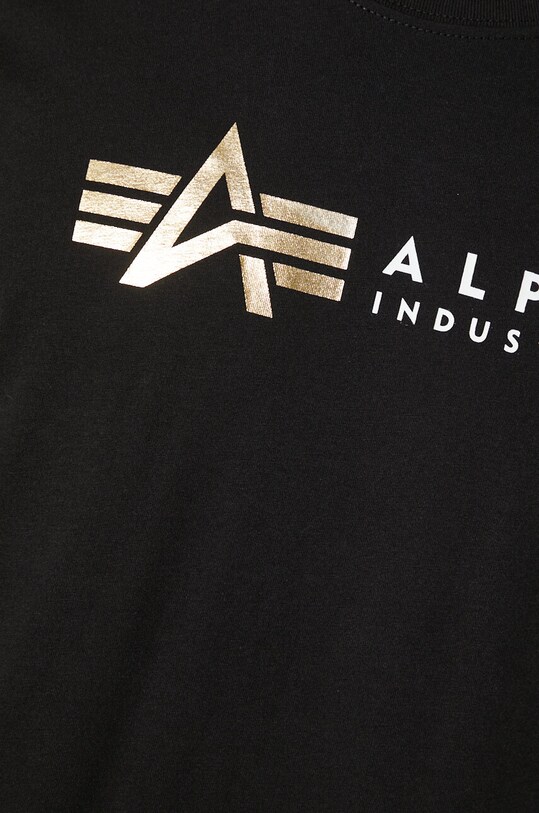 Alpha Industries cotton T-shirt Alpha Industries Label 118502FP 03 118502FP.03