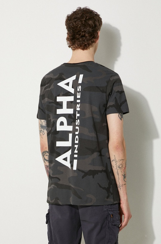 Alpha Industries cotton t-shirt 128507C.125 gray AA00