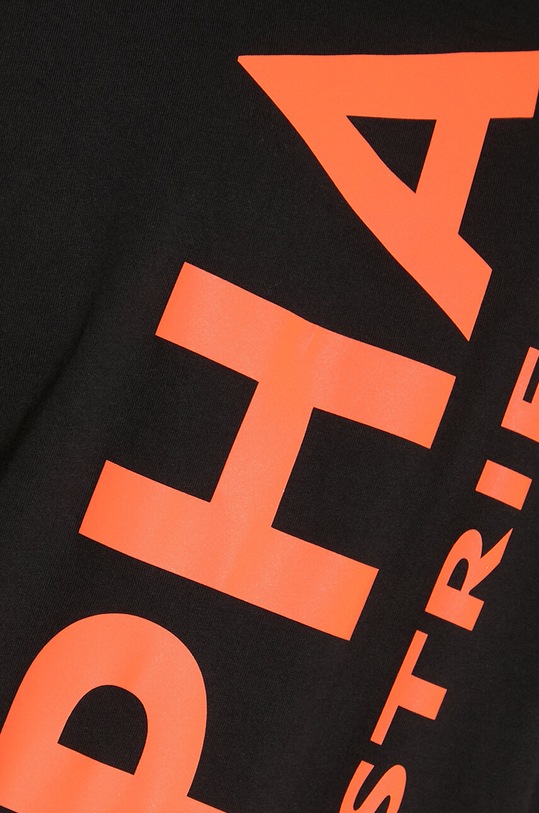 Alpha Industries cotton t-shirt 128507RP.614 black