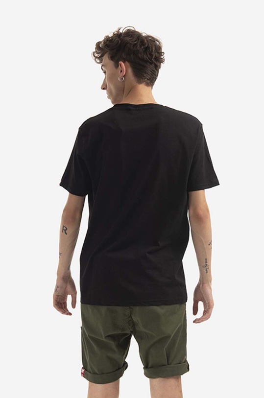 Alpha Industries t-shirt bawełniany Rbf Latex Print T czarny 126515.03