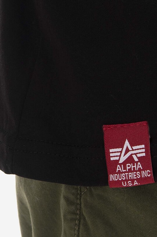 Alpha Industries cotton T-shirt Mars Reflective T 126532.03
