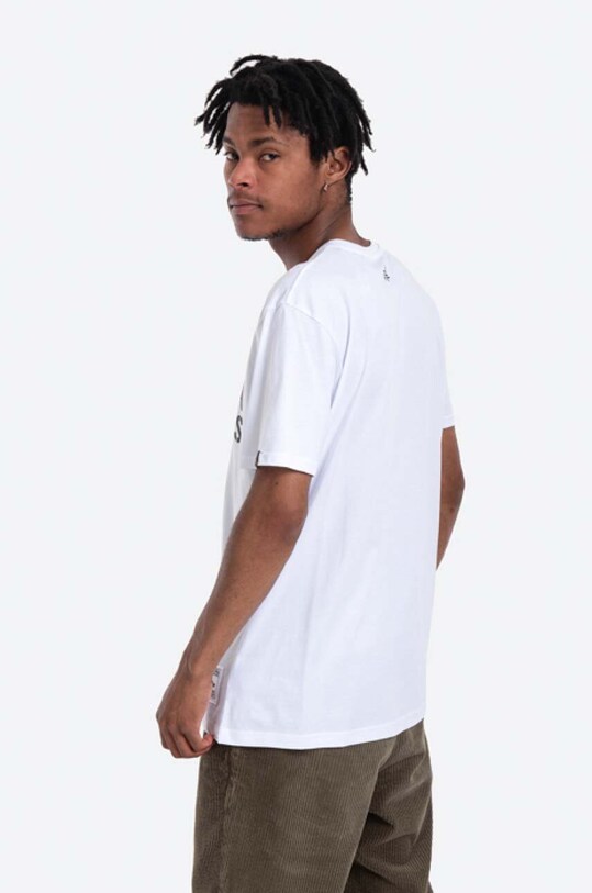 Odzież Alpha Industries t-shirt bawełniany 156513.09 biały