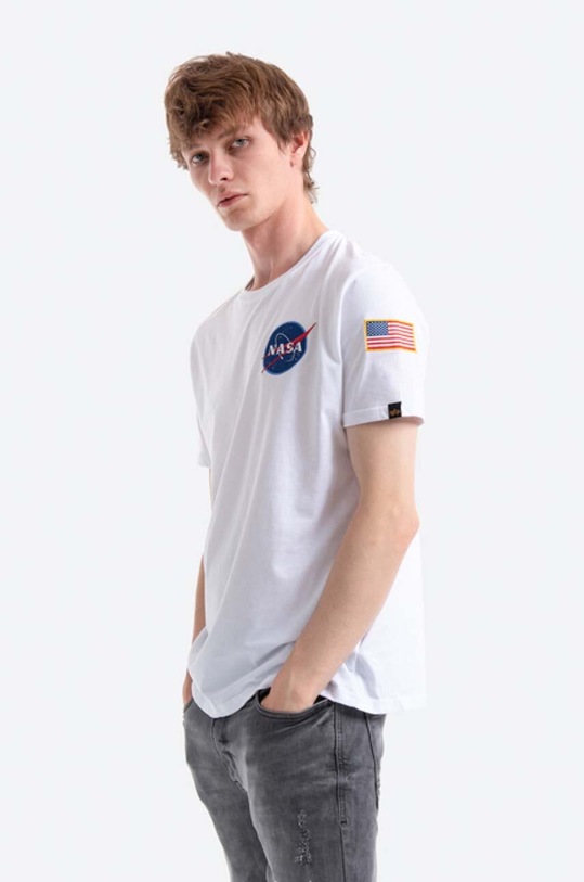 Alpha Industries tricou din bumbac Space Shuttle T 176507.09