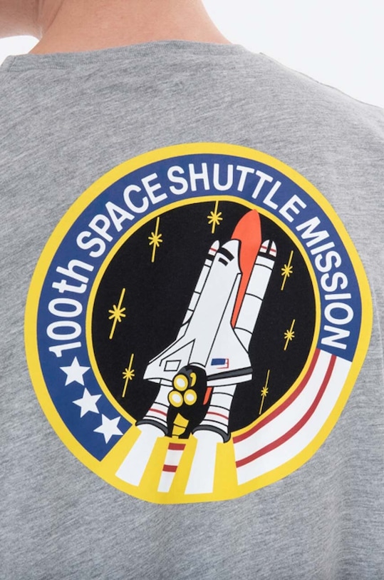 Alpha Industries tricou din bumbac Koszulka Alpha Industries 176507 17 176507.17 gri