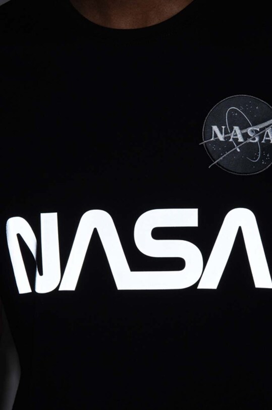 Alpha Industries t-shirt bawełniany x NASA 178501.03