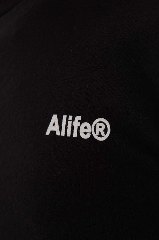 Alife cotton T-shirt black ALIFW20.42