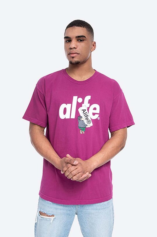 Alife t-shirt bawełniany Boostin