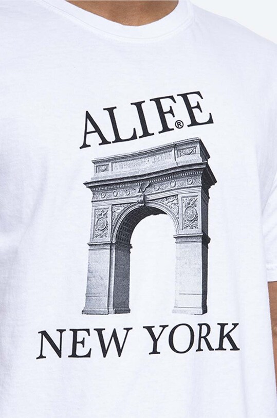 Хлопковая футболка Alife чёрный ALISS20.48