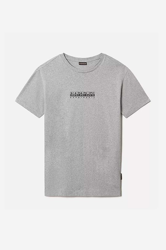Abbigliamento Napapijri t-shirt in cotone NA4GDR.160 grigio