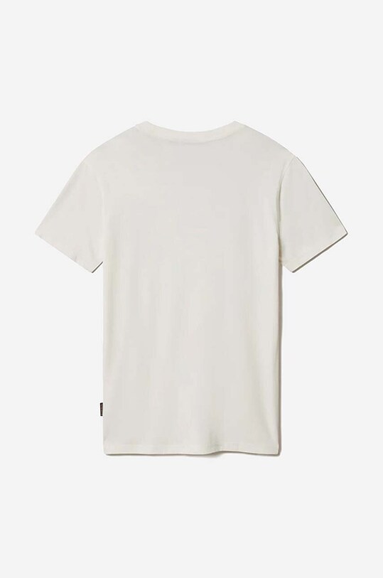 Napapijri tricou din bumbac bej NA4GBR.N1A