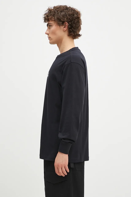 Napapijri cotton longsleeve top NA4GK7.041 black AW23