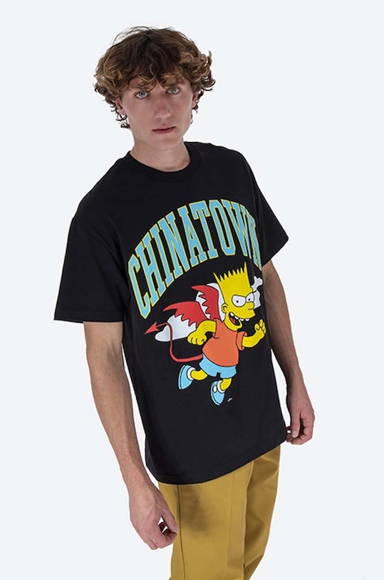 Market cotton T-shirt Chinatown Market x The Simpsons Devil Arc T-shirt CTM1990342