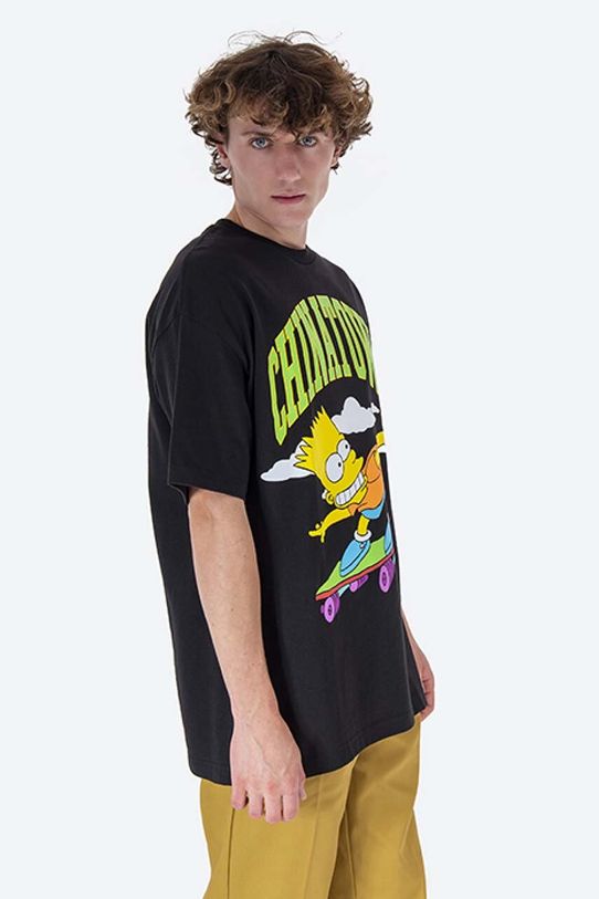 Market tricou din bumbac Chinatown Market x The Simpsons Cowabunga Arc T-shirt CTM1990345