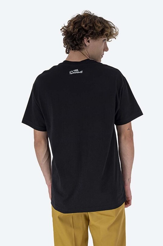 Clothing Market cotton T-shirt Chinatown Market x The Simpsons Air Bart Arc T-shirt CTM1990348 black