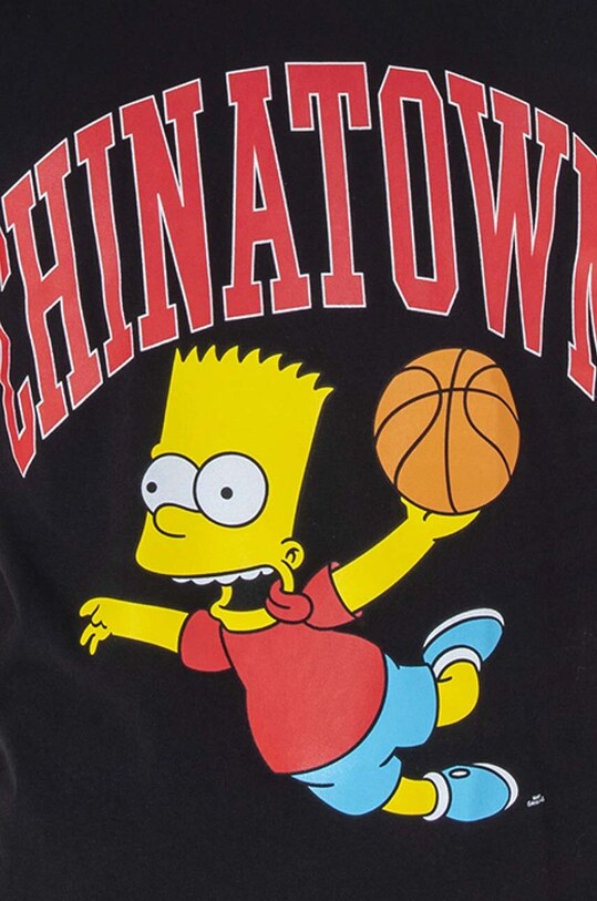 Market cotton T-shirt Chinatown Market x The Simpsons Air Bart Arc T-shirt black CTM1990348