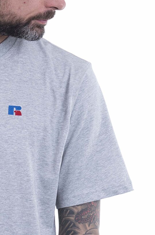 Oblečení Bavlněné tričko Russell Athletic Athletic Short Sleeve Tee E06002 šedá
