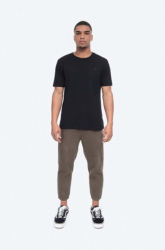 Wood Wood cotton t-shirt Ace Double A 10005700.2222 black AA00