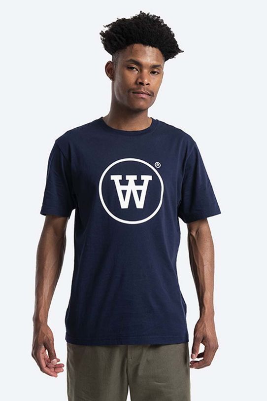 Wood Wood cotton t-shirt Planet friendly navy 10125701.2222