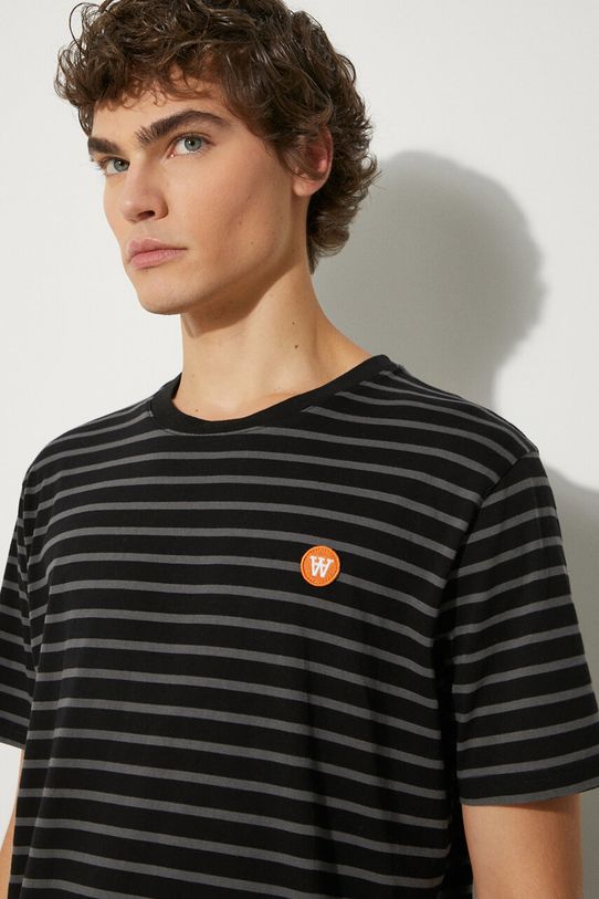 Wood Wood cotton T-shirt Ace T-shirt 10135710.2222 black