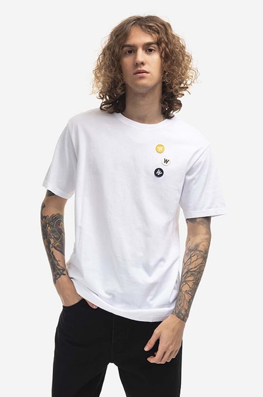 Wood Wood t-shirt bawełniany Ace Patches T-Shirt