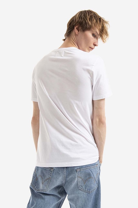 Oblečení Bavlněné tričko Wood Wood Ace Typo T-shirt 10285700.2222 bílá