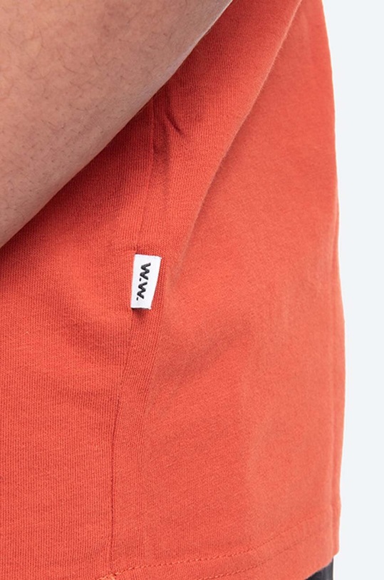 Wood Wood cotton T-shirt Box 11935724.2334 orange