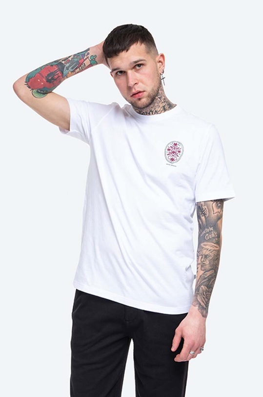 Bavlnené tričko Wood Wood Sami Small Paisley T-Shirt 12115720.2491