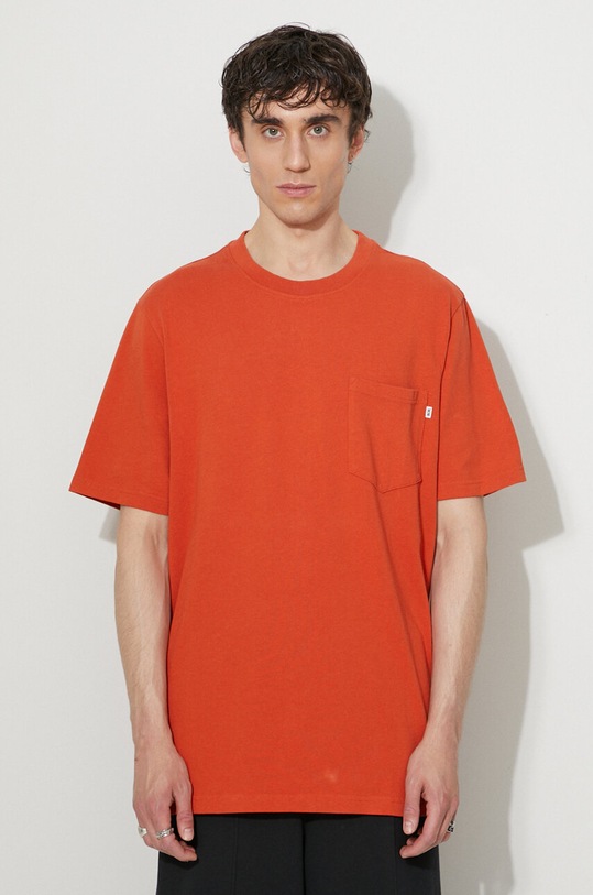 Wood Wood cotton T-shirt Bobby Pocket regular orange 12135702.2489