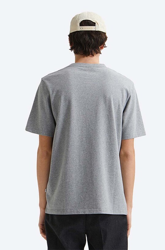 Wood Wood cotton T-shirt Bobby IVY T-shirt 12135703.2489 gray AA00