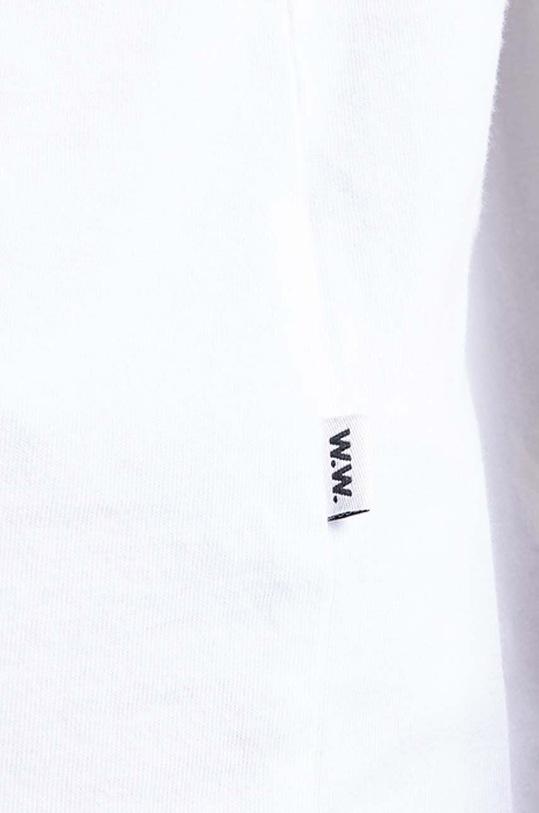 Wood Wood t-shirt bawełniany Bobby Jon Pilkington 12125701.2491 biały