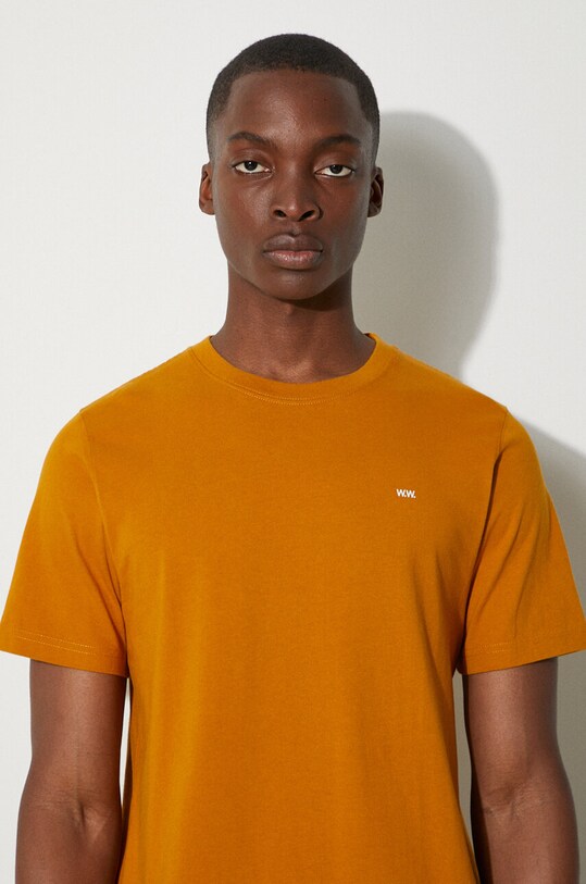 Wood Wood cotton T-shirt Sami Classic T-shirt 12235721.2491 orange