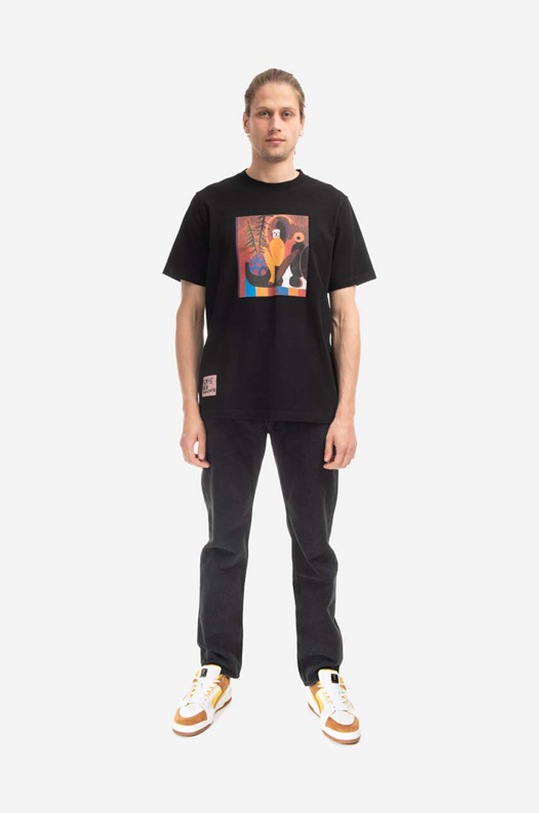 Wood Wood cotton T-shirt Bobby Collage 12235711.2491 black AA00