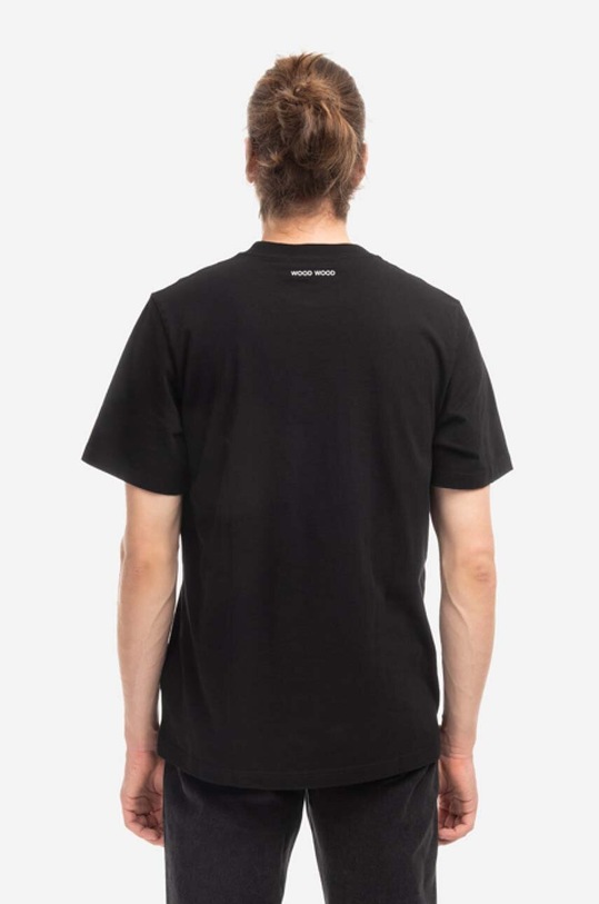 Clothing Wood Wood cotton T-shirt Bobby Collage 12235711.2491 black