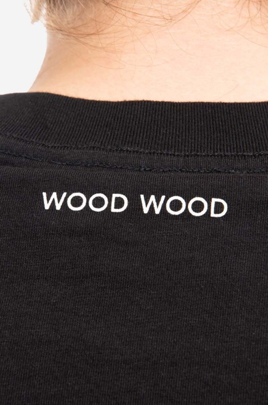 Wood Wood cotton T-shirt Bobby Collage black 12235711.2491