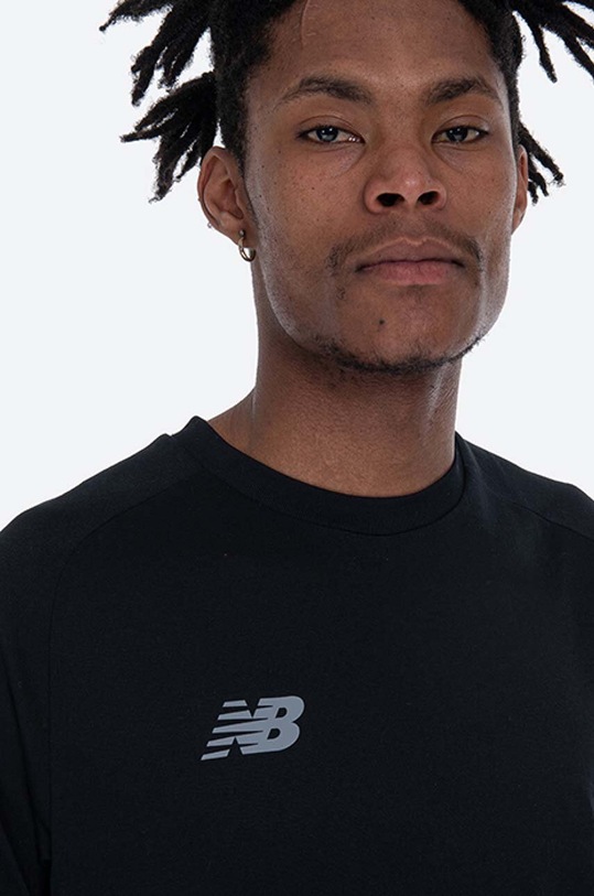 New Balance t-shirt czarny EMT9044BK