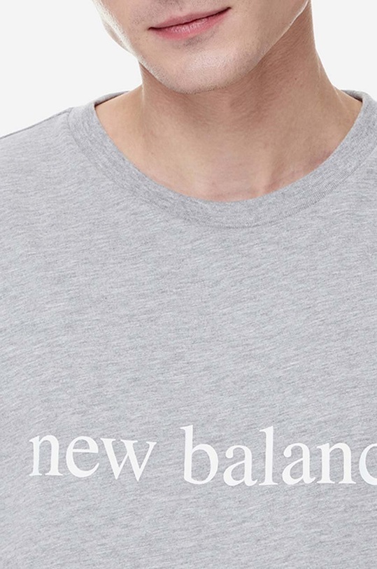 New Balance t-shirt MT21566AG gray
