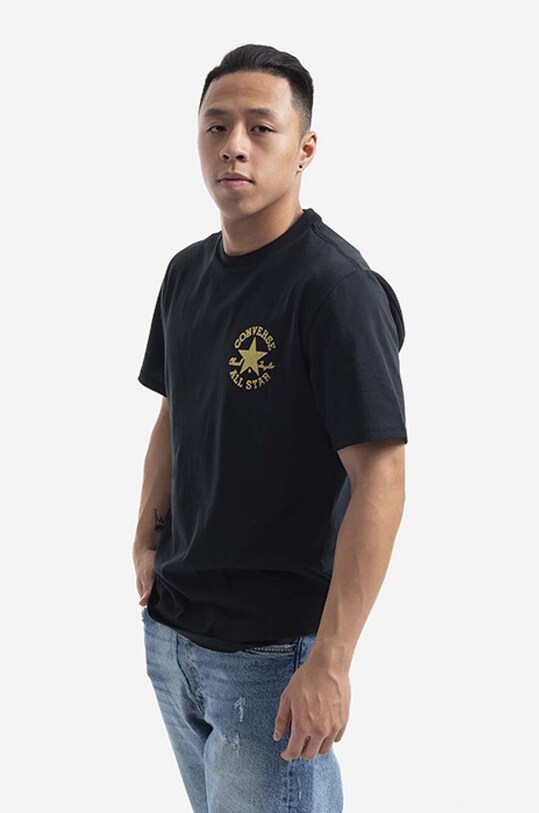 Converse t-shirt bawełniany Stampe Chuck Patch 10022042.A01