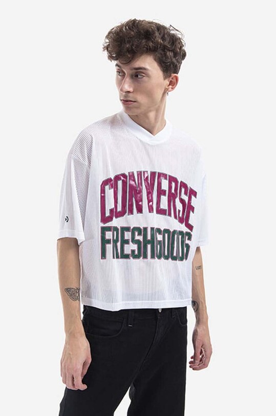 Converse t-shirt x Joe FreshGood Ftb 10022146.A01 biały