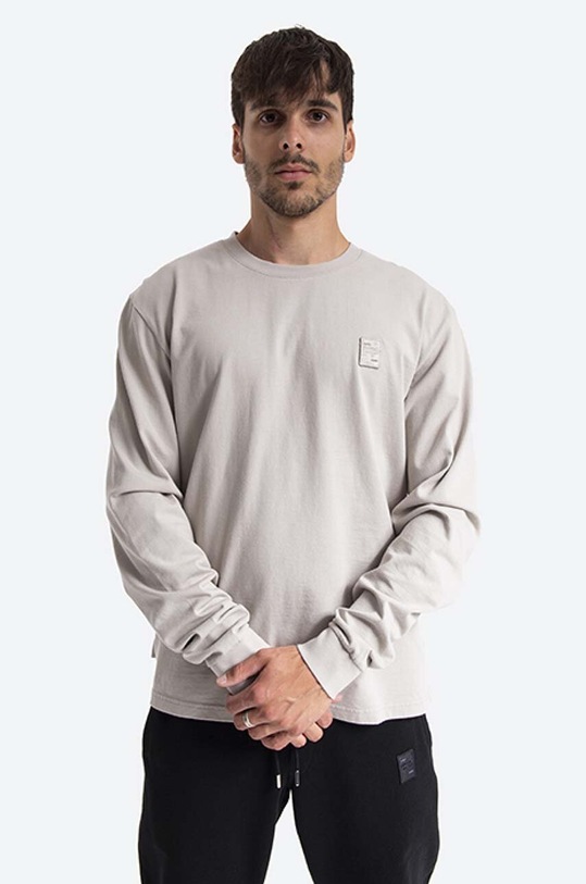 Filling Pieces cotton longsleeve top 6113731932 brown
