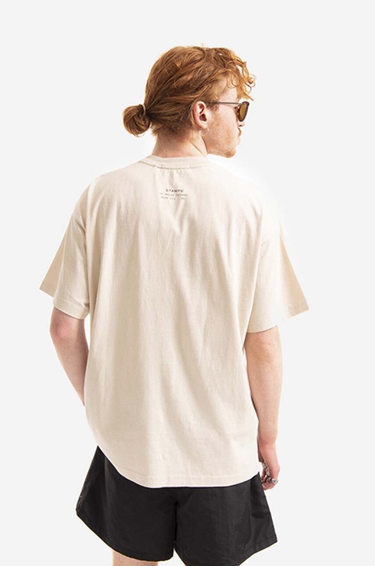 STAMPD cotton t-shirt SLA.M2823TE beige AA00
