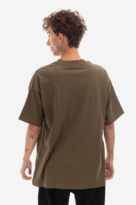 STAMPD cotton t-shirt green SLA.M2991TE