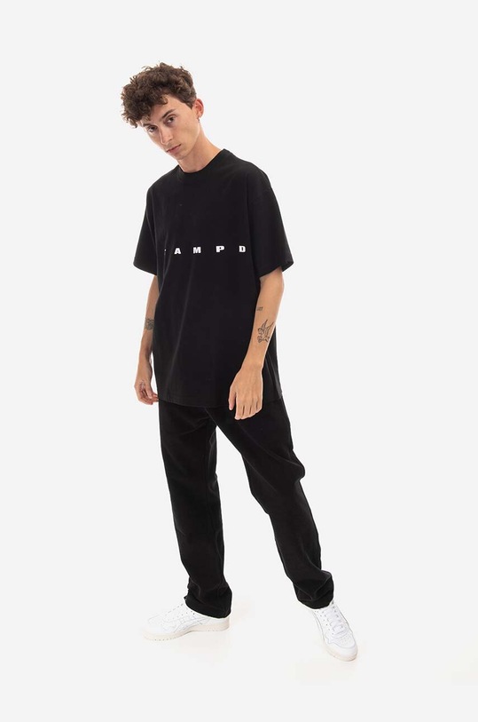 STAMPD cotton t-shirt SLA.M2991TE black AA00