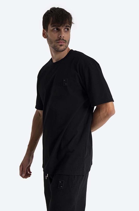 Filling Pieces cotton T-shirt Lux Tee 88113731861 black
