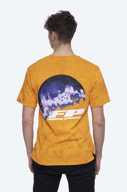 Îmbrăcăminte Filling Pieces tricou din bumbac Graphic Tee 98423841924 portocaliu