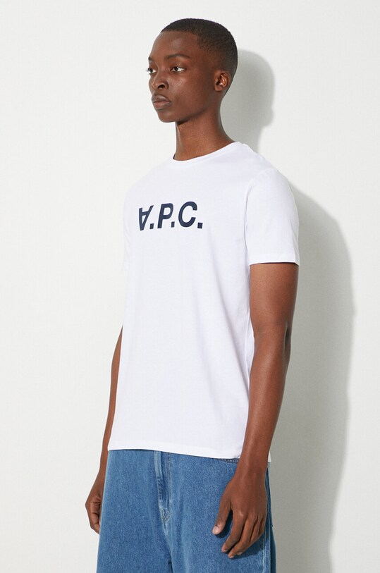 A.P.C. cotton T-shirt Vpc Blanc white COBQX.H26586