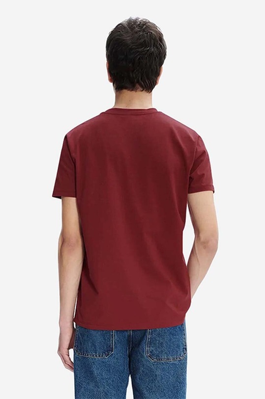 Odzież A.P.C. t-shirt bawełniany Vpc Kolor COBQX.H26943 bordowy