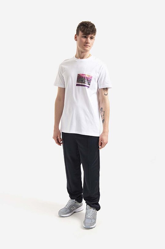 A.P.C. cotton T-shirt Elias COEEV.H26090 white AA00