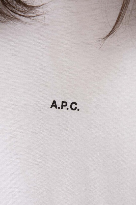 A.P.C. cotton T-shirt Kyle white COEIO.H26929