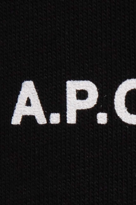 A.P.C. cotton T-shirt Kyle black COEIO.H26929