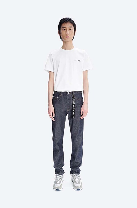 Хлопковая футболка A.P.C. Item F COEOP.H26904 белый AA00